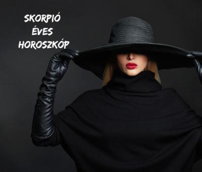 Skorpió éves horoszkóp 2023